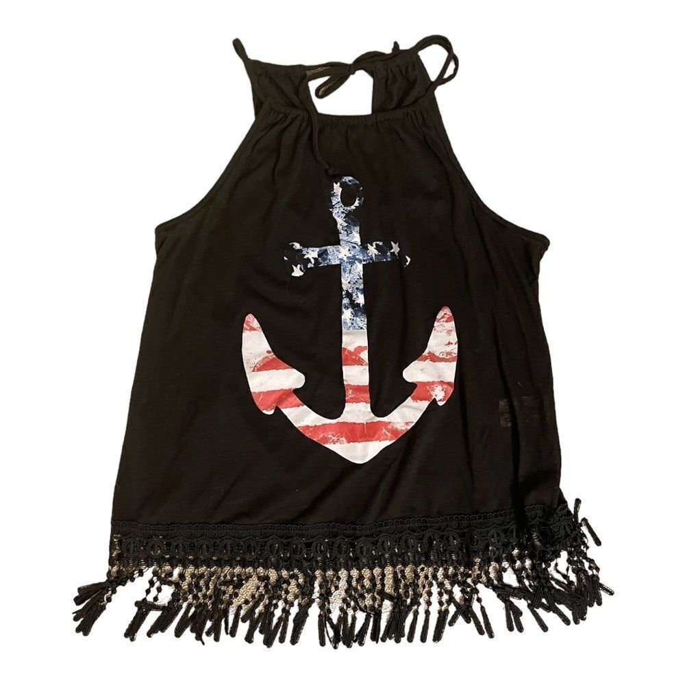 Sleeveless halter top 